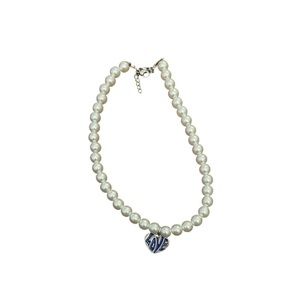 Brandy melville Pearl love necklace